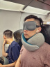 OSTRICHPILLOW GO西班牙鸵鸟枕旅行记忆棉U型飞机睡眠靠枕午睡枕头礼品礼物 松绿色 实拍图