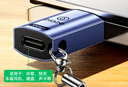 毕亚兹 双面USB3.2转Type-C转接头OTG苹果17/16/14高速快充电USB-C数据线转换器华为小米手机耳机笔记本 实拍图