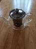 金灶（KAMJOVE） 玻璃泡茶壶耐高温304不锈钢过滤花茶壶飘逸杯煮茶壶简约式茶艺壶 A-07【600ml】 实拍图