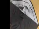 传棨 西裤男修身免烫西服裤商务休闲面试上班西装裤男士职业正装裤子 黑色常规款 32(2.4尺) 实拍图