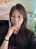 明月镜片 眼镜架全框超轻钛光学眼镜框女配镜高清防蓝光近视眼镜36049 镜框+1.56明月日常通用镜片 实拍图