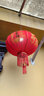 迪普尔大红灯笼灯植绒阳台灯笼春节新年装饰福字灯笼户外防水挂电灯笼 【买1贈1】植绒.全家福款 大号#撑开直径约60CM 实拍图