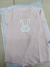 戴维贝拉（DAVE＆BELLA）婴儿衣服夏装新生儿短袖连体衣宝宝哈衣男宝爬服 实拍图