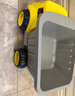 Hape沙滩玩具 手推运沙车海边装沙挖沙翻斗车工具3-6岁男女挖沙玩雪 E4084超级运沙车黄色 实拍图