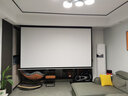 虾皮 电动光子投影幕遥控自动升降幕布卧室客厅背景墙壁挂4K高清家用投影仪屏幕升级版光子幕布 光子幕布 130英寸16：9（双向通电遥控升降） 实拍图