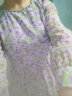 丹慕妮尔2024春季新款气质连衣裙45930 紫色 M 晒单实拍图