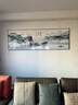 瑞尚（RUISHANG） 新中式客厅装饰画大气山水画横版沙发背景墙画挂画轻奢晶瓷壁画 海纳百川 240*80/晶瓷面/适合3.5沙发 实拍图