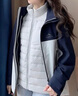 波司登反季冲锋衣鹅绒羽绒服男女同款短款90绒三合一防风防雨外套 实拍图