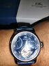 上海手表男士自动机械名表 夜光多功能表盘镂空飞轮钢带国产腕表礼物 格调蓝盘【升级夜光指针】 实拍图