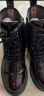 思加图冬季新款英伦甜酷马丁靴厚底短靴女皮靴EGB02DD2 深红 36 晒单实拍图