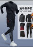 步锐特（BURUITE）跑步运动套装男篮球羽毛球健身服速干衣高弹训练晨跑服紧身衣服 实拍图