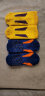 COZOK三双装专业马拉松运动袜男女加厚防臭精英篮球船袜跑步毛巾底中筒 橙色+黄色+蓝色 晒单实拍图