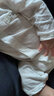 婧麒婴儿衣服夏季薄款新生宝宝提花连体衣纯棉空调服爬服夏装单件 小鲸鱼白 59cm 实拍图