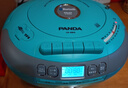 熊猫（PANDA）CD-880  蓝牙音响CD复读机DVD光盘播放机磁带机录音机U盘插卡转录胎教机 收录学习机（蓝色） 实拍图