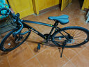 JEEP吉普公路自行车男女变速700C细轮碟刹弯把跑车越野学生赛车速飞 弯把-黑色 21速高配 26英寸 实拍图