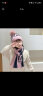 金布丁（JINBUDING）女童帽子在加绒加厚冬季保暖帽子适合7-12岁小女孩穿的秋冬款中大 粉红色 大M款套装 7-10岁弹性大 晒单实拍图