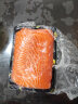 崇鲜挪威冰鲜三文鱼刺身500g（大西洋鲑） 中段 海鲜开袋即食鱼皮不发 实拍图