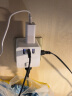 海锚USB插座转换器无线魔方一转多功能家用电插板电源转接线板/插头/插线板/排插排HM-105U白 实拍图