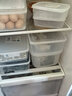 家の物语（KATEI STORY）日本进口大号保鲜盒冰箱收纳盒食品级水果蔬菜储物米箱杂粮密封盒 透明 9.3L 单件装 实拍图