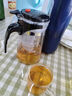 然也飘逸杯按压式内胆加厚耐热玻璃茶水分离泡茶壶750ml功夫茶具SY750 实拍图