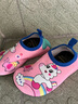 lemonkid儿童沙滩鞋水上乐园潜水游泳鞋男女童软底拖鞋 樱桃粉独角兽26/27 实拍图