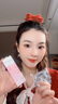 OVOLOOK美瞳半年抛2片黑色大直径自然混血灰色彩色隐形眼镜2024新款 大美目黑14.5mm 550度 实拍图