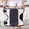 祥瀚裕 护膝保暖男女士老人加厚加绒护漆盖粘扣双层复合仿羊羔绒魔术 灰毛加长(护膝长度) 38cm 均码(粘扣调节+弹力可拉伸面料)护膝 实拍图