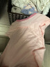巴拉巴拉婴儿t恤宝宝打底衫女童上衣男短袖2024新款夏季全棉可爱 粉红60035 80cm 实拍图