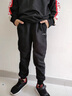 LI-NING KIDS李宁儿童裤子男童运动裤春秋学生宽松长裤青少年休闲裤子大童卫裤 黑色-收口【春夏薄款】 170 实拍图