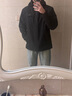 拓路者朱雀冲锋衣三合一男抓绒内胆硬壳户外防风夹克外套定制登山服春季 黑色-抓绒内胆 3XL 实拍图