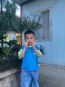 俞兆林（YUZHAOLIN）男童短袖T恤儿童t恤男宝宝儿童节礼物卡通潮流上衣 小玩偶恐龙 晒单实拍图