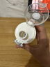 希乐塑料水杯tritan运动男女大容量户外学生杯子600ml雪球白XL-2217 实拍图