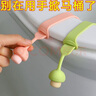 Aseblarm马桶提盖器掀马桶盖把手卫生防脏手可爱厕所配件马桶盖掀开器 [干净又卫生]便携马桶提盖器 多档调节:[黄+粉+绿]3个装 实拍图
