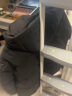 卡帕（Kappa）学院风羽绒服情侣工装羽绒服连帽面包服防寒服 黑色-990 M 实拍图