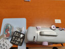 佳艺田佳艺缝纫机505 迷你台式锁边电动家用缝纫机吃厚 送扩展台压脚 晒单实拍图