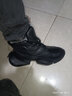 Cho Jung休闲皮鞋男士加棉增高厚底高帮鞋马丁户外运动鞋男冬季高邦老爹鞋 加棉黑色 41 实拍图