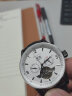 海鸥（SEAGULL）手表男士自动机械表 男表礼物日历周历月历镂空飞轮腕表219.328白 实拍图