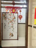新中式屏风隔断客厅进门玄关卧室遮挡家用实木入户禅意荷花办公室 图1 樟子松：80*180CM（实木边框 ） 实拍图