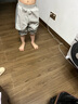 小猪班纳儿童夏装裤子2025新款女童洋气拼接款防蚊裤夏季男童运动凉感长裤 灰/纯色 130 （体重46-56） 实拍图