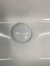 潜水艇（Submarine）面盆下水管 防臭防堵洗脸盆排水管可伸缩 SQ-1不锈钢下水器套装 白色大弹跳下水器（无螺纹） 实拍图