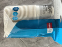 得力(deli)228ml一次性杯子 竹浆纸杯/水杯 贵宾接待 50只装白色19211 实拍图