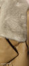 音儿（YINER）线上专选女装冬季毛领高端衍缝真皮白鸭绒羽绒服 焦糖 38 晒单实拍图