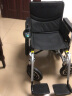 德伴 电动轮椅车老年人残疾人家用旅游旅行全自动智能医用可折叠轻便双人四轮车铅酸锂电池可加坐便器 4.低靠背丨双模双减震+12A铅酸+续航约15km 实拍图