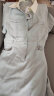 对白法式高级感连衣裙女2024夏季新款气质收腰显瘦通勤风衬衫裙子 冰水蓝  (预售5月22日发货） XL 晒单实拍图