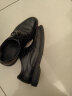 强人 JD12602 简约轻便男士商务正装皮鞋 黑色 40码 晒单实拍图