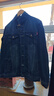 真维斯（JEANSWEST）夹克男2025春夏季舒适时尚简约牛仔外套男翻领男士外套深蓝3XL 实拍图