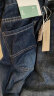 海澜之家（HLA）牛仔短裤男中裤男牛仔裤夏季男薄款 牛仔蓝过渡色（深）11 175/84A(L)推荐66-71kg 晒单实拍图