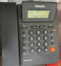 飞利浦（PHILIPS）电话机座机 固定电话 办公家用 来电显示 双接口 免电池 免提通话 CORD118深海蓝色 晒单实拍图