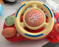 欣格儿童方向盘玩具婴儿模拟驾驶副幼儿园精细动作训练教具推车仿真车载开车1岁6-12个月男女孩生日礼物红色六一儿童节礼物 实拍图