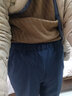 老爷车休闲裤子男士秋冬季款中老年人宽松紧直筒加绒保暖男裤爸爸西装裤 深灰色冬季加绒加厚款 2XL 体重120-140斤腰围2尺5-2尺6 实拍图